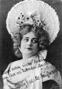 Hedwig Francillo-Kaufmann / Foto 1906 - Hedwig Francillo-Kaufmann / Photo 1906 -